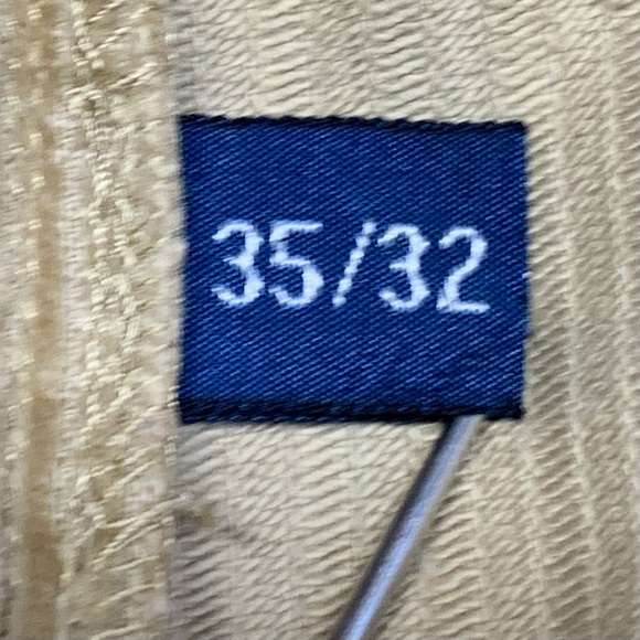Polo Ralph Lauren Men's VTG 90s 'Polo Cords' Tan Corduroy Pants - Size 35/32 - Picture 11 of 12